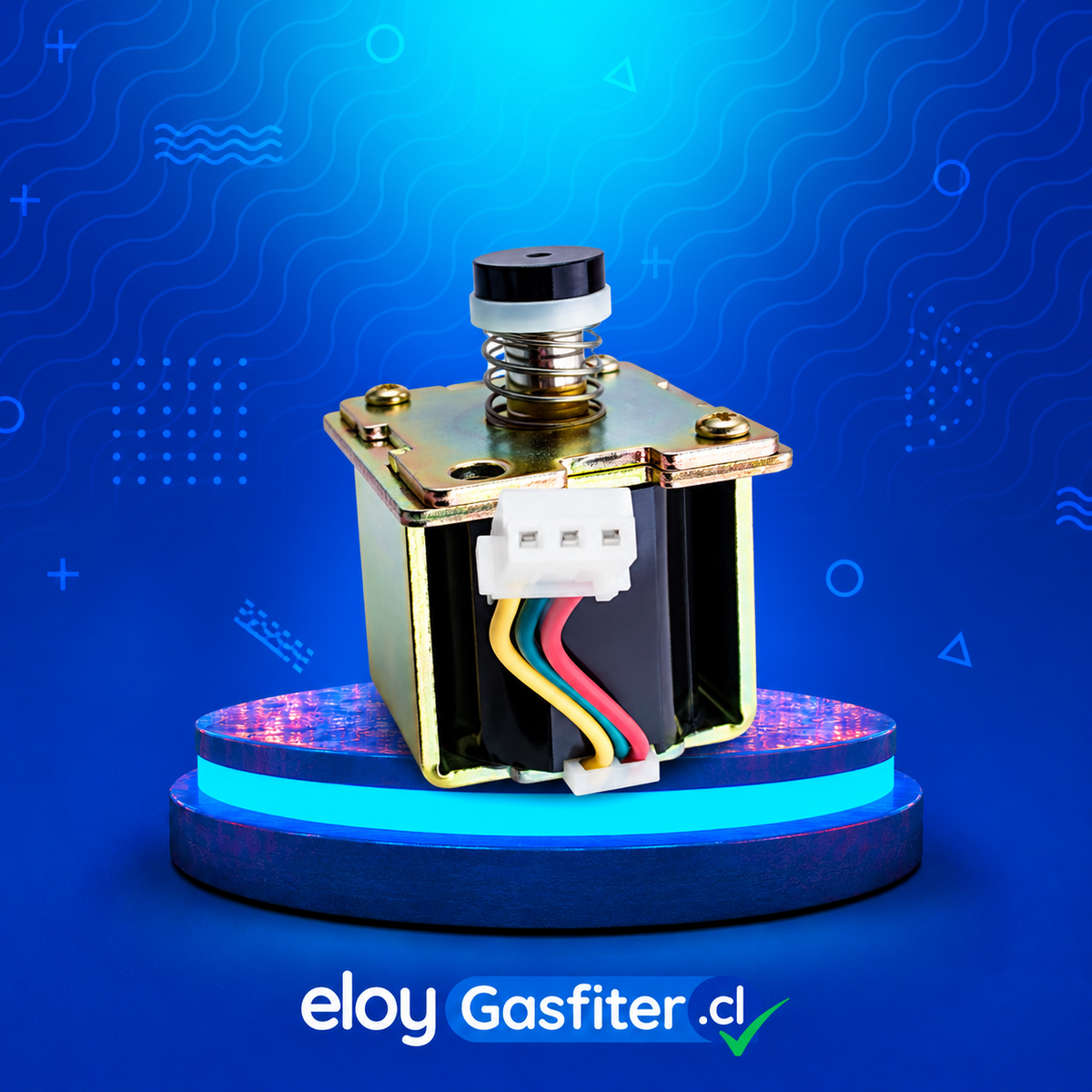 Solenoide 131 B conector blanco